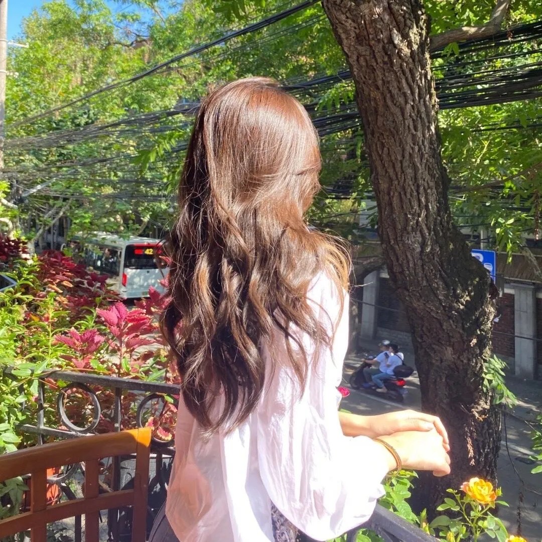 早晨散步